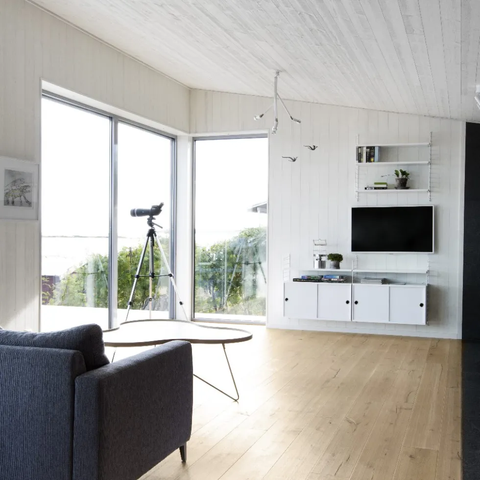 Panel Ändspont Baseco Finsågad Vit