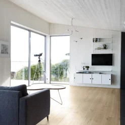 Panel Ändspont Baseco Finsågad Vit Spår