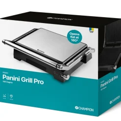 Paninigrill Champion Pro 2in1 med Bordsgrill 2000W PG300 Rostfri