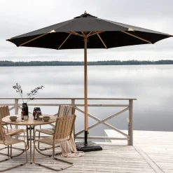 Parasoll Venture Home Nynno med TiltGrå