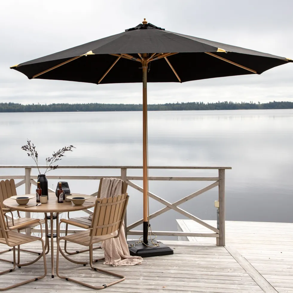 Parasoll Venture Home Nynno med TiltGrå