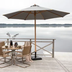 Parasoll Venture Home Nynno med TiltGrå