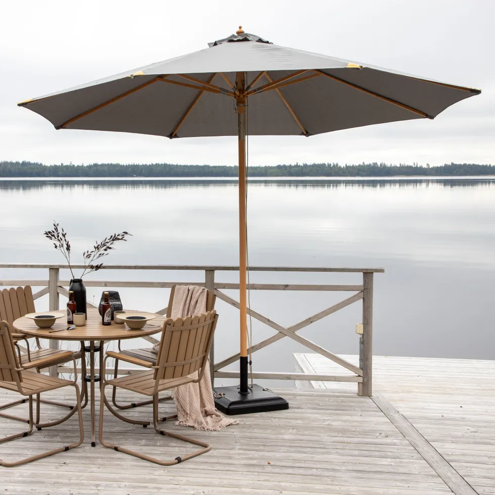 Parasoll Venture Home Nynno med TiltGrå