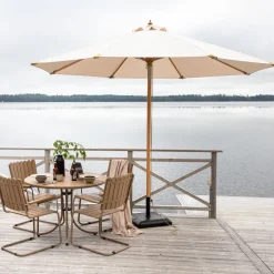 Parasoll Venture Home Nynno med TiltGrå