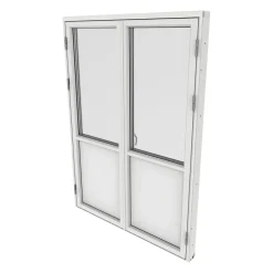 Parfönsterdörr Outline 3-Glas Aluminium