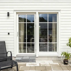 Parfönsterdörr Sunnerbo Fönster Helglasad 3-Glas Aluminium