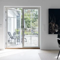 Parfönsterdörr Sunnerbo Fönster Helglasad 3-Glas Aluminium