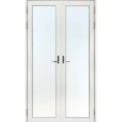 Parfönsterdörr Svenska Fönster Svanenmärkt Helglasad Aluminiumbeklätt Trä 3-Glas