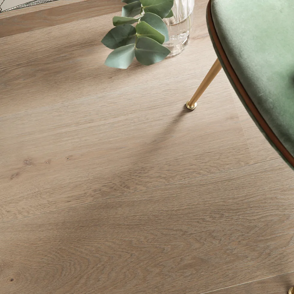 Parkettgolv Boen Ek Vivo 1-Stav Warm Grey Borstad Ultra Matt Lack