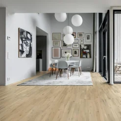 Parkettgolv Kährs Beyond Retro Frosted Oat Ultramatt Lack Ek 3-Stav