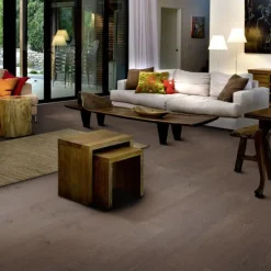 Parkettgolv Kährs Beyond Retro Charcoal Light Ultramatt Lack Ek 1-Stav
