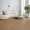 Parkettgolv Moland Super Ek Herringbone Brisbane White Oak 1-Stav