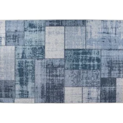 Patchworkmatta InHouse Group DemirBlå, 160x230 cm