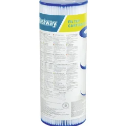 Patronfilter Bestway Flowclear Filter Typ II 2-pack för Poolrengöring