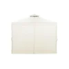 Paviljong Comfort Garden Bermuda komplett paviljong inkl tak och väggar 3x4m - Offwhite