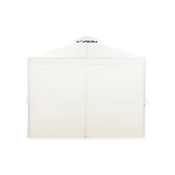 Paviljong Comfort Garden Bermuda komplett paviljong inkl tak och väggar 3x4m - Offwhite