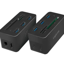 PC-/Mac-minidocka LogiLink HDMI, USB-C, USB
