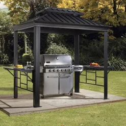 Pergola gop Messina BBQ 5 m² Paviljong för Uteplats