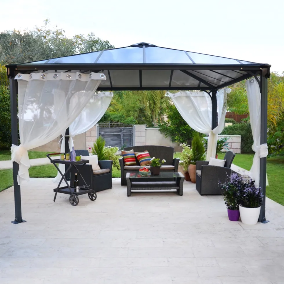 Pergola gop Palermo 3000 13 m² med Takventil