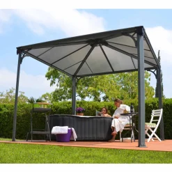 Pergola gop Palermo 3000 13 m² med Takventil