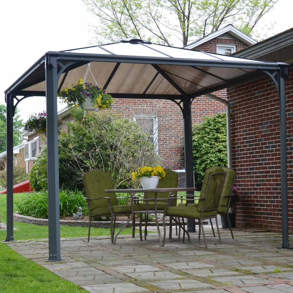 Pergola gop Palermo 3000 13 m² med Takventil