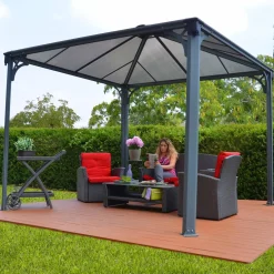 Pergola gop Palermo 3000 13 m² med Takventil