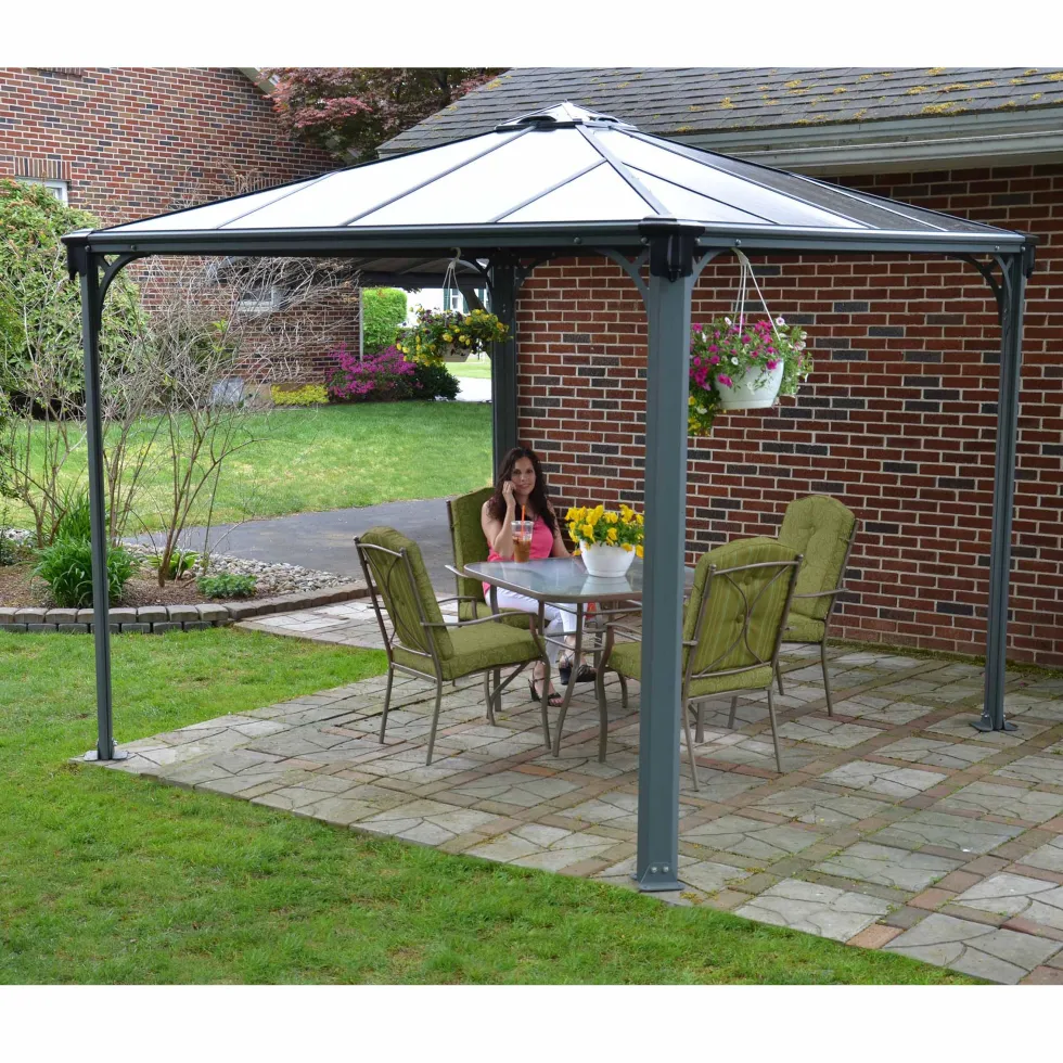 Pergola gop Palermo 3000 13 m² med Takventil