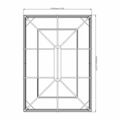 Pergola gop Verona 13 m2