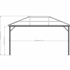 Pergola gop Verona 13 m2