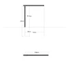 Pergola PLUS Enkel 1 Modul Förlängare