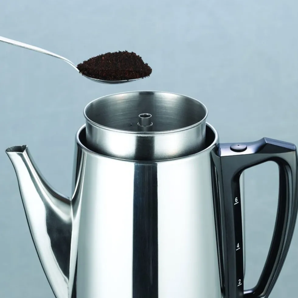 Perkolator Champion C3 Original Rostfri Stål 6kp