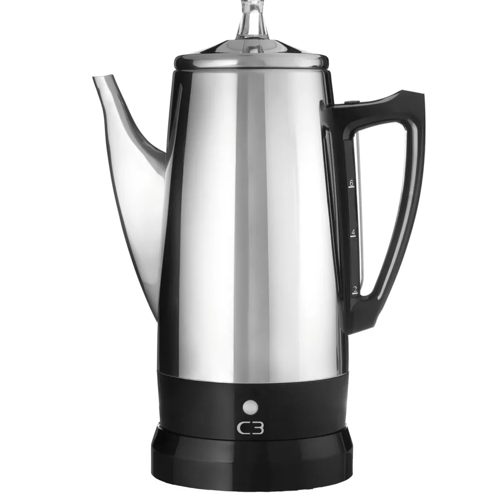 Perkolator Champion C3 Original Rostfri Stål 6kp