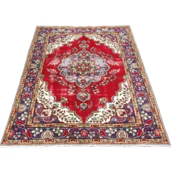 Persisk Matta Arkiio Tabriz Vintage Original 198x290