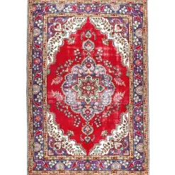 Persisk Matta Arkiio Tabriz Vintage Original 198x290
