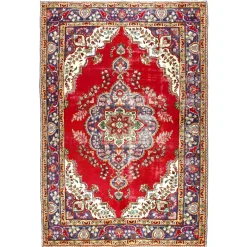 Persisk Matta Arkiio Tabriz Vintage Original 193x294