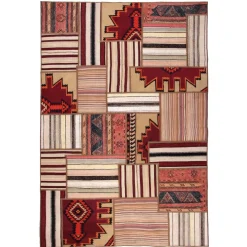 Persisk Patchworkmatta Arkiio Kelim Shiraz/Azerbajdzjan 162x237