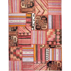 Persisk Patchworkmatta Arkiio Flerfärgad 170x230