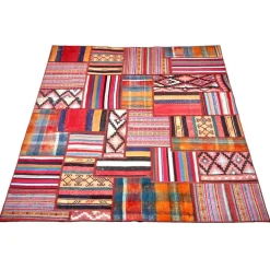 Persisk Patchworkmatta Arkiio Flerfärgad 173x232