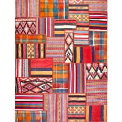 Persisk Patchworkmatta Arkiio Flerfärgad 173x232