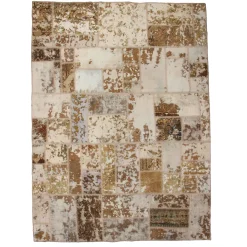 Persisk Patchworkmatta D-sign Handknuten 750852