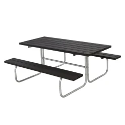 Picknickbord PLUS Classic Svart Utomhus