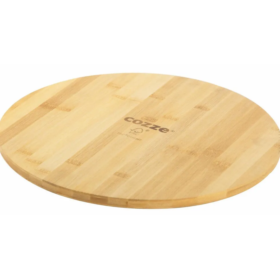 Pizzaskärbräda Cozze Bambuträ 350x12 mm
