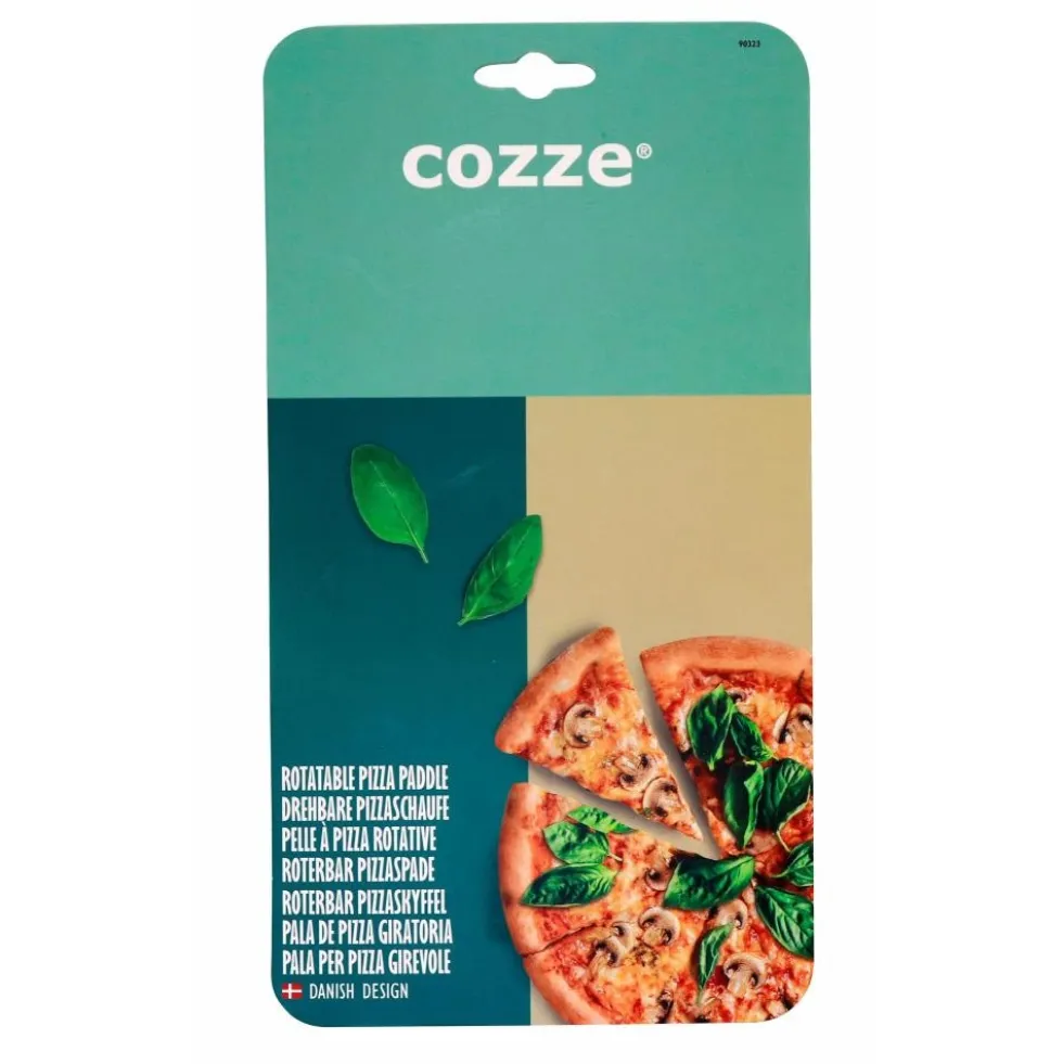 Pizzaspade Cozze Roterbar i Rostfritt Stål 18cm