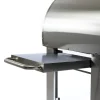 Pizzaugn Metalcraft Milano Vedeldad i Rostfritt Stål med Sidobord