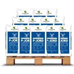 Planteringsjord Hasselfors Garden P-jord Proffs på Pall - 21x50L