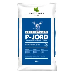 Planteringsjord Hasselfors Garden P-jord Proffs på Pall - 21x50L