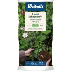 Planteringsjord Weibulls Torvfri 40 L