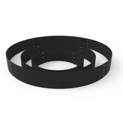 Planteringskant Flexigarden Svart 180 mm Cirkel