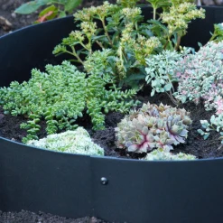 Planteringskant Flexigarden Svart 180 mm Cirkel