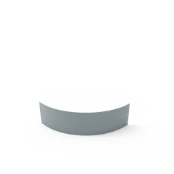 Planteringskant Flexigarden Aluzink 180 mm Kvartsbåge